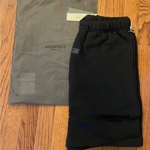 Fear of God Essentials Charcoal Shorts